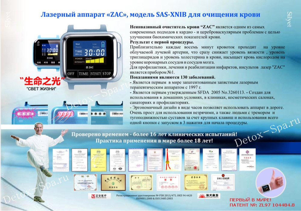 ����������� �������� ������� "ZAC" SAS-XNIB